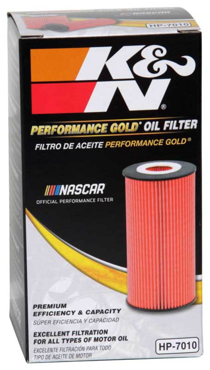 K&N Engineering HP-7010 Cartridge Oil Filter for 2011-2013 Volkswagen Models