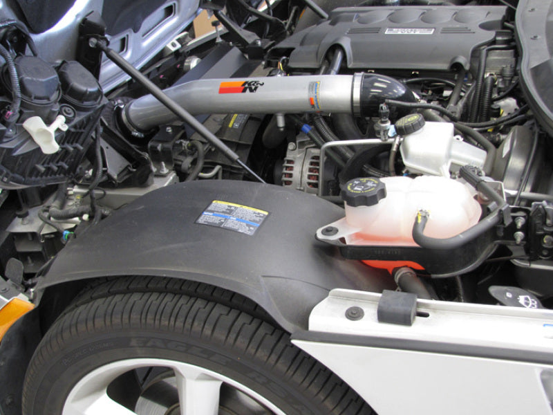 K&N Engineering 69-8432TS Silver Typhoon Short Ram Intake for Pontiac Solstice and Saturn Sky