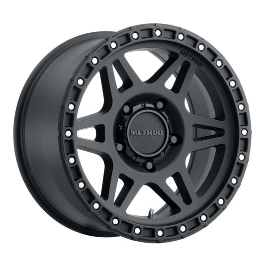 Method MR312 17x8.5 Black Wheel with 5x5 Bolt Pattern and 0mm Offset