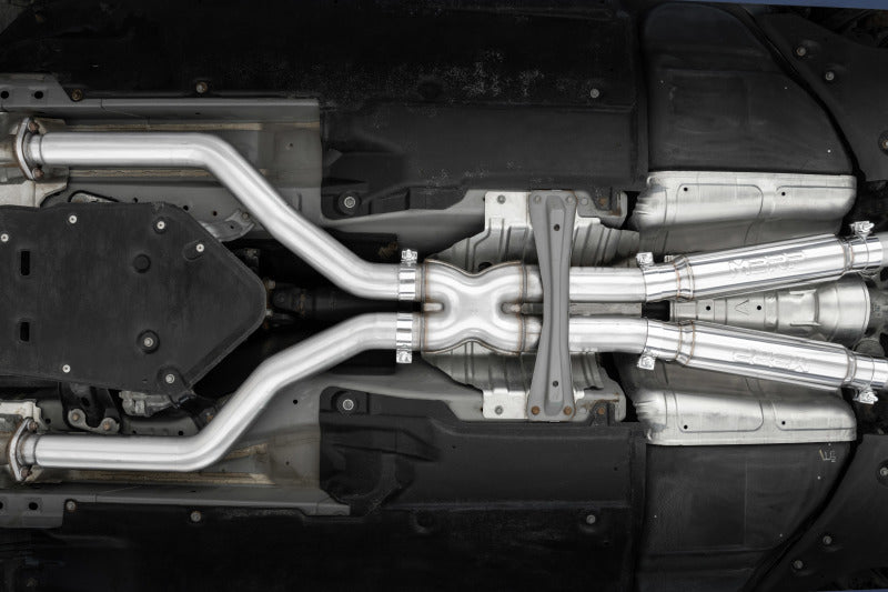 MBRP Armor Pro Series Cat-Back Exhaust System for Infiniti Q50 2016-2021 – Dual Split Rear with 4.5-inch Tips