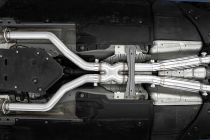 MBRP Armor Pro Series Cat-Back Exhaust System for Infiniti Q50 2016-2021 – Dual Split Rear with 4.5-inch Tips