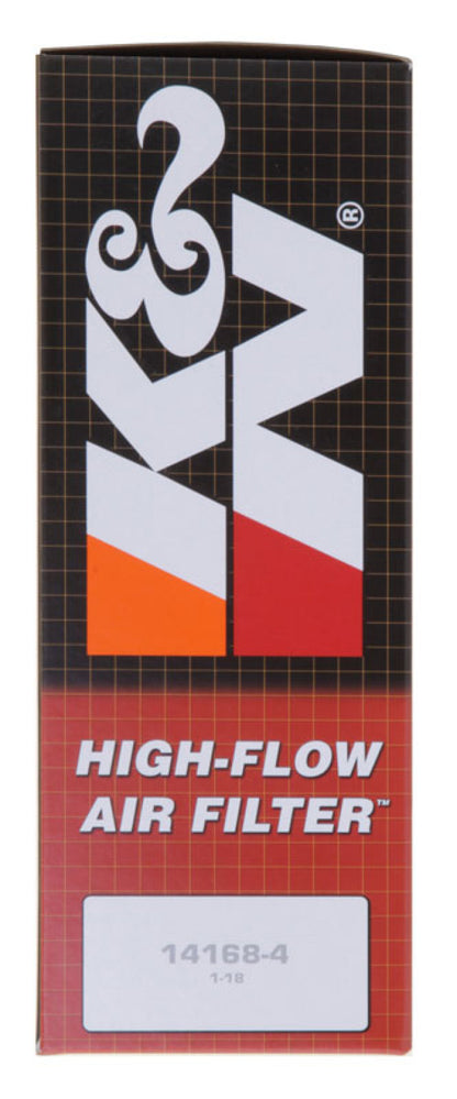 K&N Engineering E-3671 Universal Oval High-Flow Air Filter – 12 inch Length, 5-1/4 inch Width, 3-1/4 inch Height