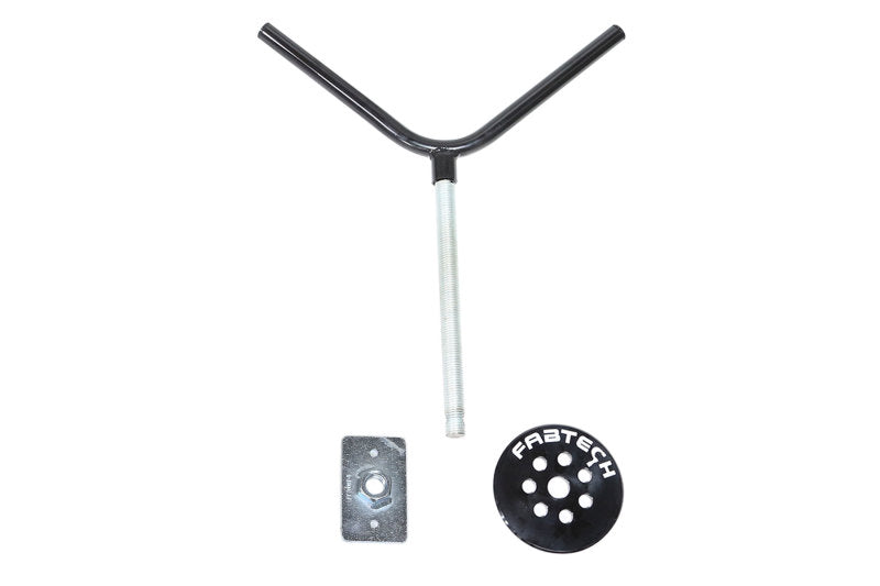Fabtech Universal Spare Tire Flat Mount - Black Part FTT10001BK