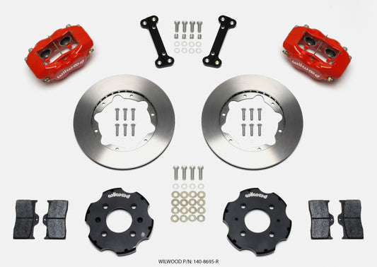 Wilwood Forged Dynalite Front Hat Kit 11-inch for Honda Civic and Integra - Part #140-8695-R