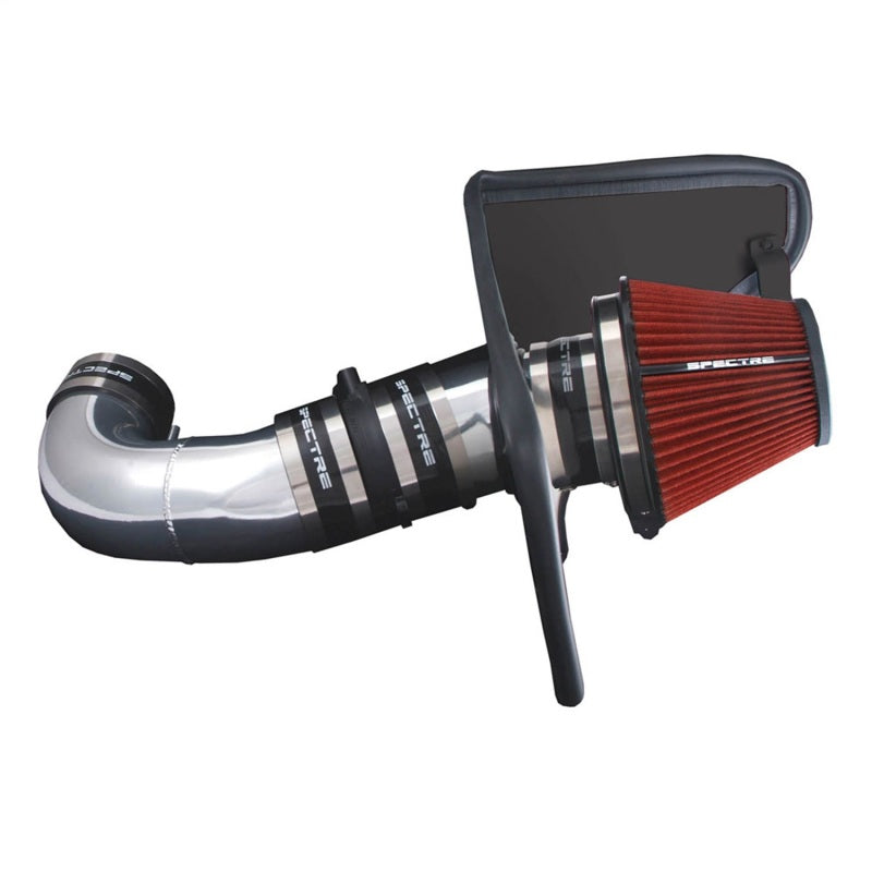Spectre 08-09 Pontiac G8 V8-6.0L F/I Air Intake Kit with Red Filter and Aluminum Tubing