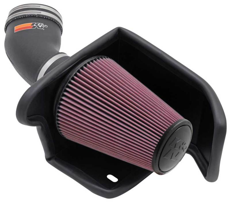 K&N Engineering 57-2549 High-Flow Cold Air Intake Kit for Ford F-150 (2001-2004)