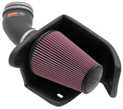 K&N Engineering 57-2549 High-Flow Cold Air Intake Kit for Ford F-150 (2001-2004)