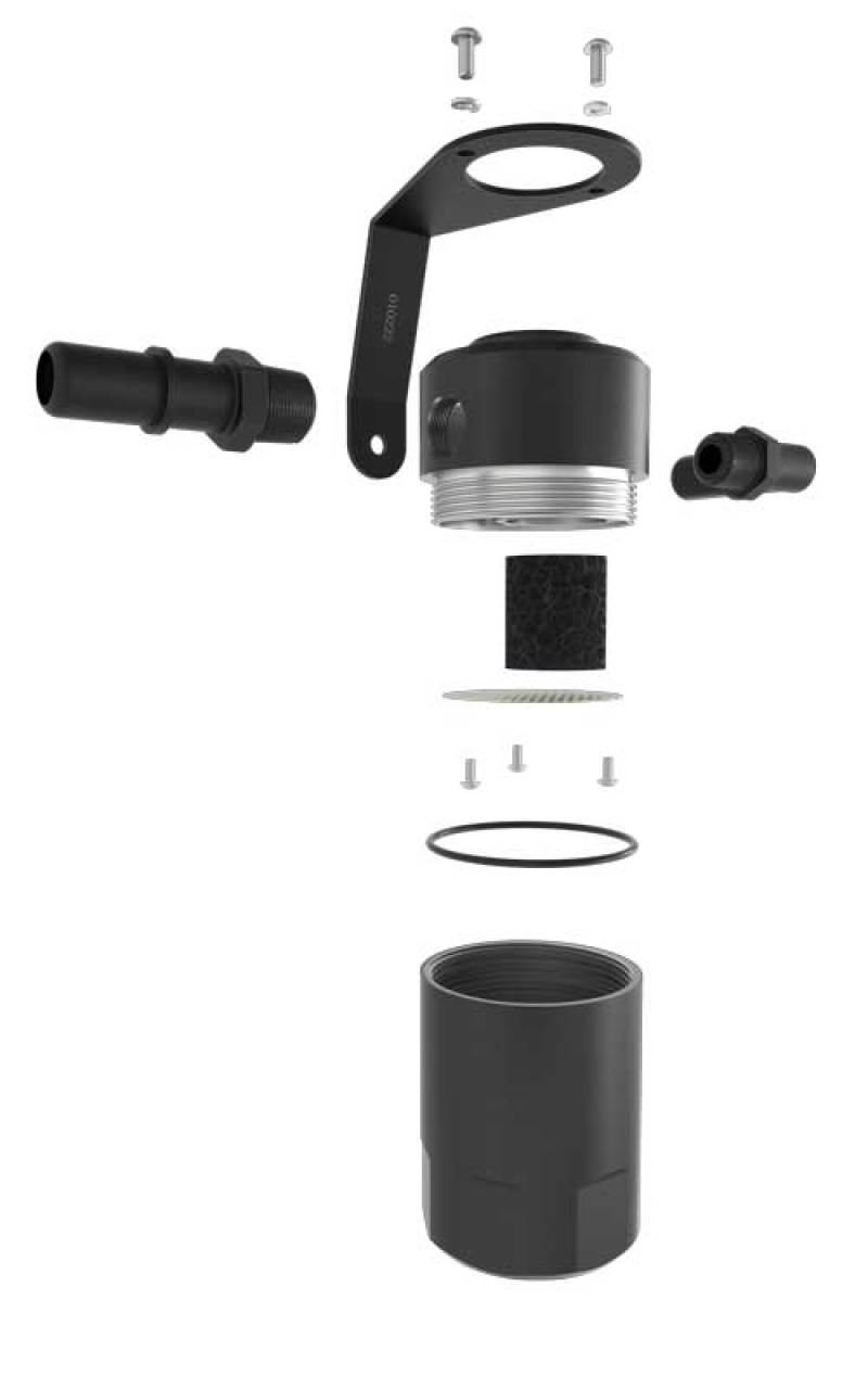 K&N Engineering 81-0802 Air Oil Separator for Ford Mustang GT 5.0L V8 (2018-2023)