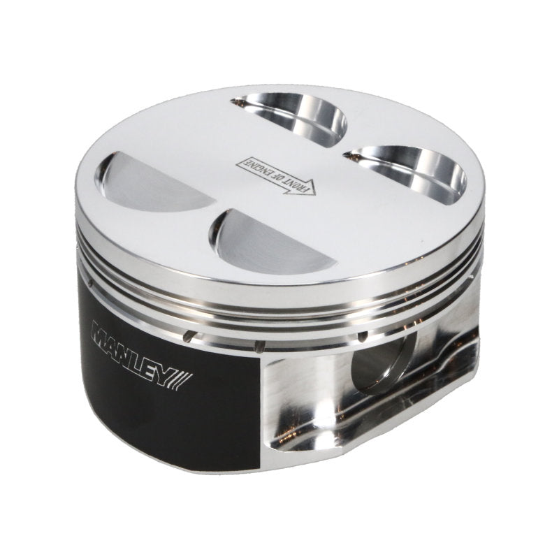 Manley Performance Toyota 2JZGTE 86.5mm Bore Flat Top Piston Set with Rings — Part Number 609105C-6