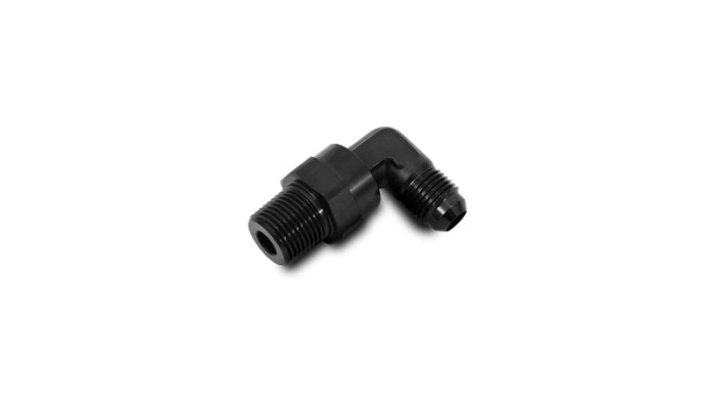 Vibrant -12AN to 3/4 Inch NPT Male Swivel 90 Degree Adapter Fitting