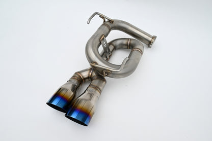 Invidia 22+ Subaru WRX Twin Loop 3.5 Inch Single Layer T.I Tip Axle-Back Exhaust System