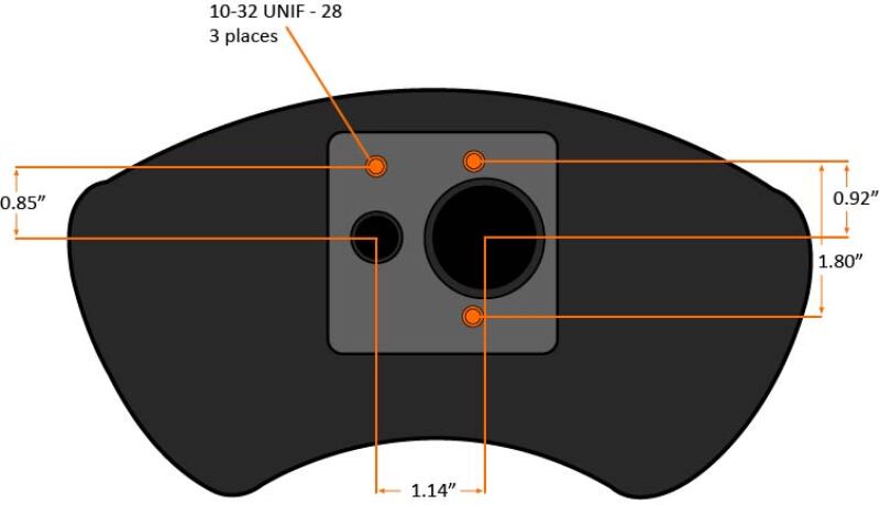 Fleece Performance Universal 5-inch Molded Plastic Intake Manifold Elbow with Sensor Mounting Provisions