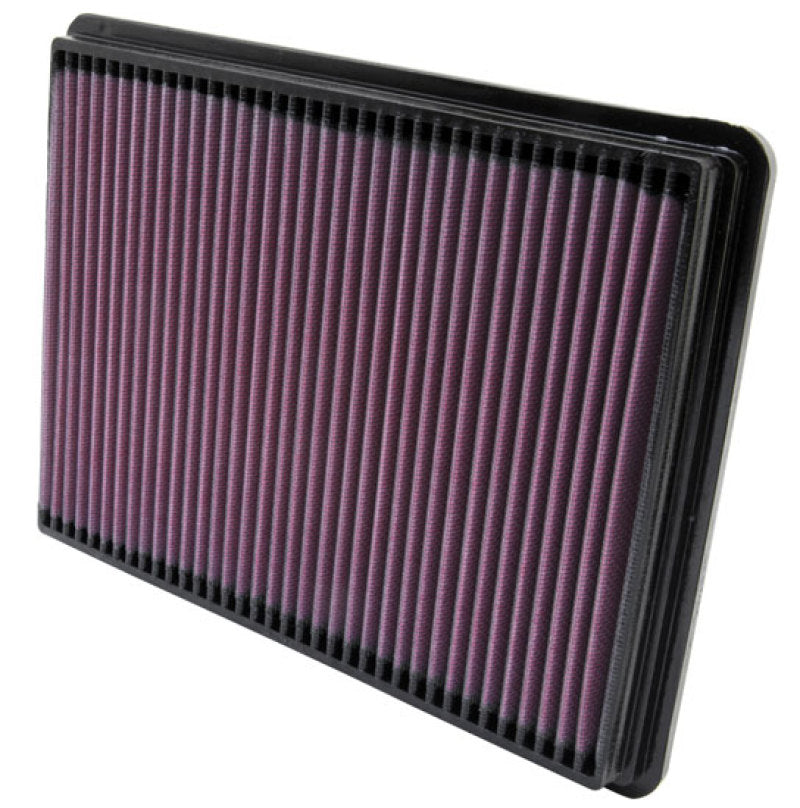 K&N Engineering 33-2141-1 High-Flow Reusable Drop-In Air Filter for Buick Century, Pontiac, Chevy, and Buick Models