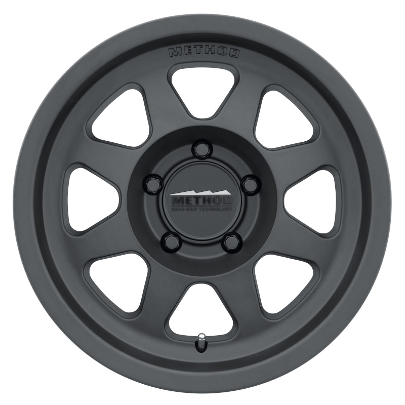 Method MR701 17x8.5 Black Bead Grip® Wheel with 5x5 Bolt Pattern and 71.50mm Hub Bore