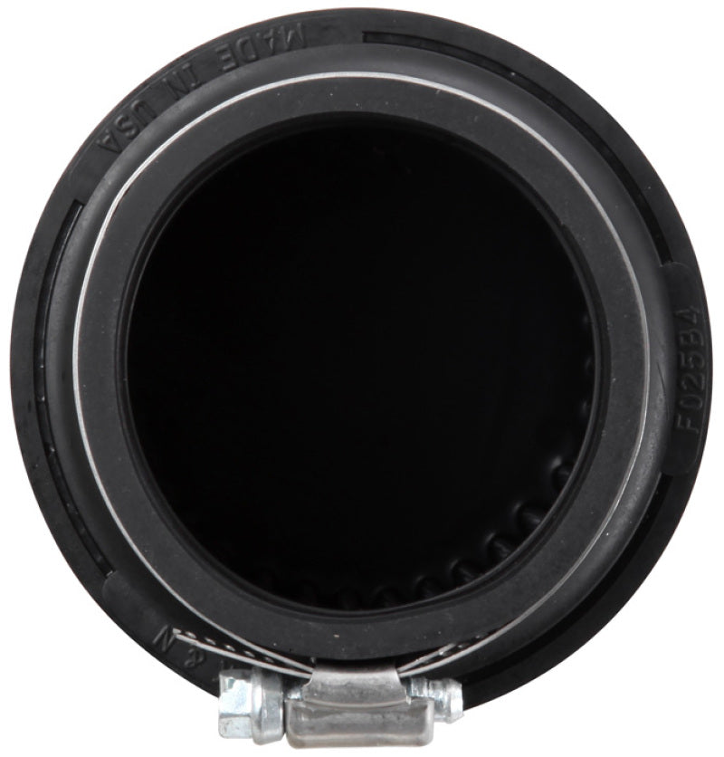 K&N Engineering Universal Rubber Air Filter with 2.5-inch Flange for Automotive and Recreational Applications