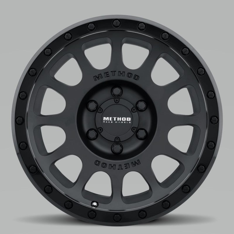 Method MR305 NV 17x8.5 Black Alloy Wheel with 6x5.5 Bolt Pattern and 108mm Hub Bore