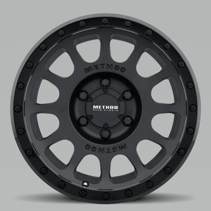Method Wheels MR305 NV 17x8.5 Inch Black Aluminum Wheel with 5x5 Bolt Pattern and 94mm Hub Bore