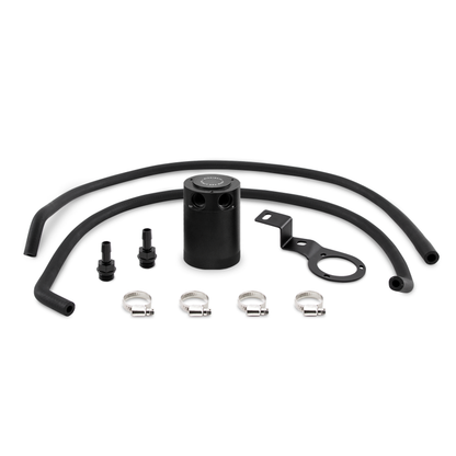 Mishimoto 2015-2021 Subaru WRX PVC Side Baffled Oil Catch Can System - Black