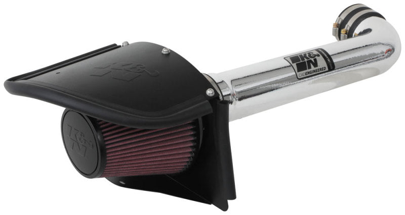 K&N Engineering 77-1566KP High Flow Performance Cold Air Intake Kit for Jeep Wrangler V6-3.6L (2012-2013)
