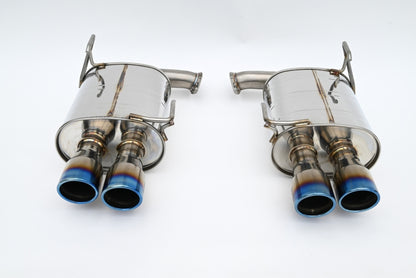 Invidia 22+ Subaru WRX Q300 3.5-inch Rolled Dual Wall Titanium Tip Axle-back Exhaust
