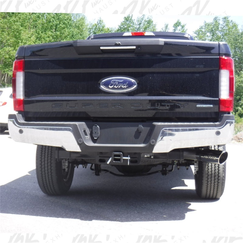 MBRP Armor Pro Series 2017+ Ford F-250/F-350 6.2L/7.3L Single Side 4-inch T304 Stainless Steel Cat-Back Exhaust System