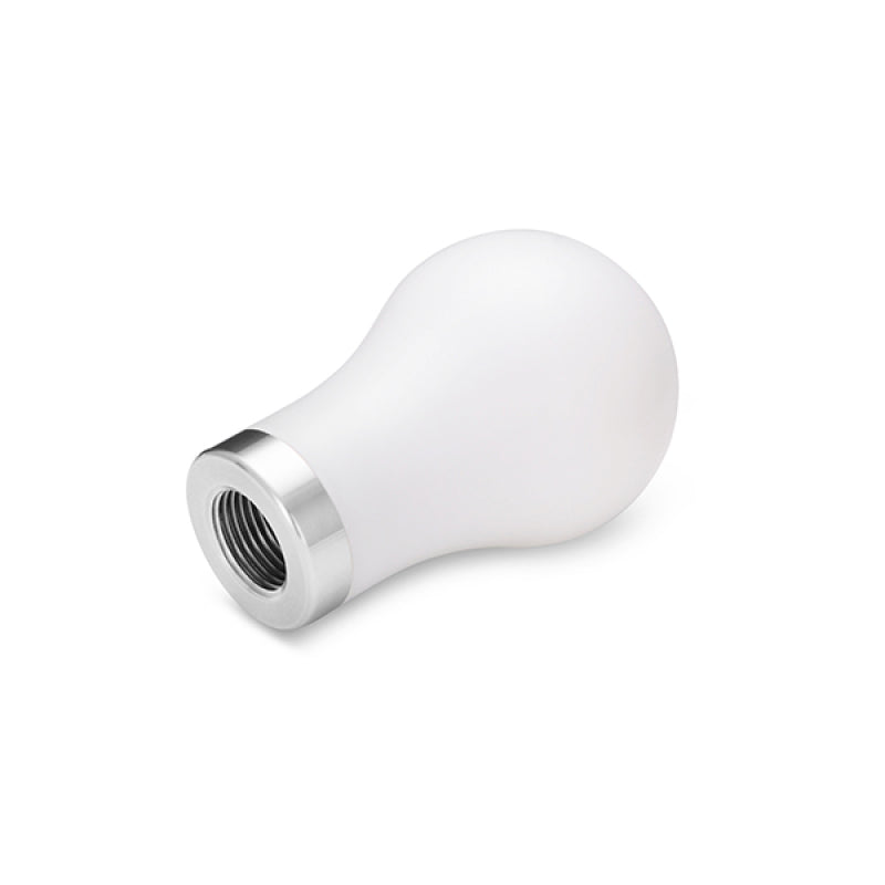 Mishimoto Teardrop Shift Knob - White | Precision Manual Transmission Accessory