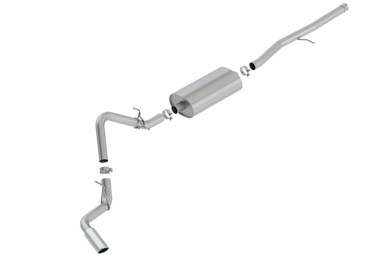 Borla Touring Cat-Back Exhaust System for 2019-2025 Chevy Silverado 1500 & GMC Sierra 1500, Part #140793