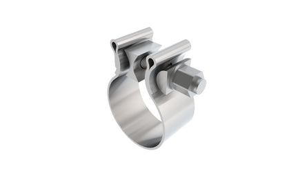 Borla 2-Inch T-304 Stainless Steel AccuSeal Single Bolt Band Clamp – High-Performance Exhaust Component