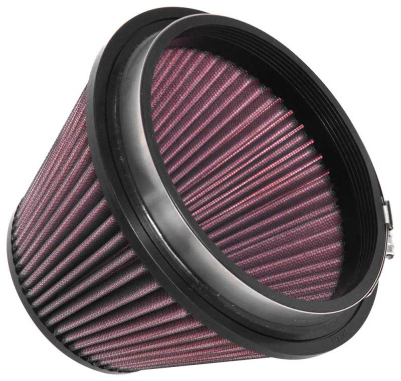 K&N Engineering Universal Clamp-On Air Filter 6 inch Flange, 7.5 inch Body, 4.5 inch Top, 5 inch Height - Fits BMW, Chevrolet, Chrysler Vehicles