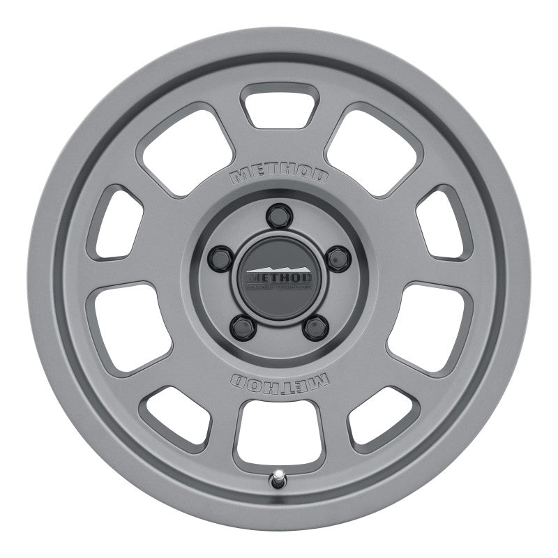 Method Wheels MR705 18x9 Titanium Off-Road Wheel with 5x150 Bolt Pattern and +25mm Offset