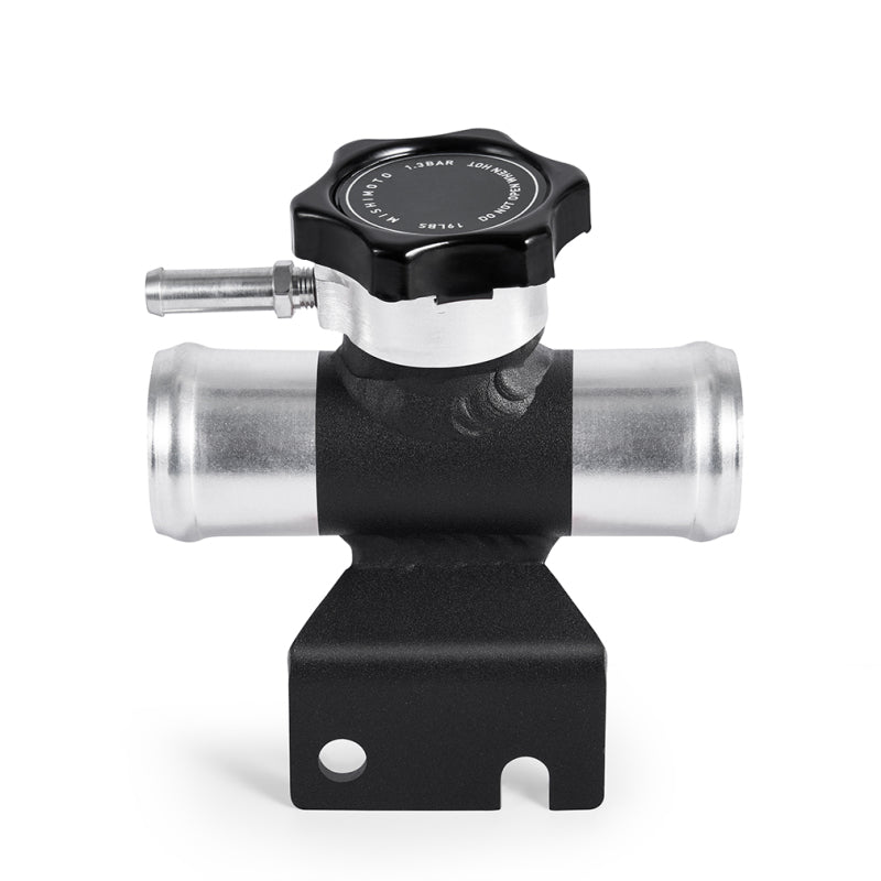 Mishimoto All-Aluminum Coolant Fill Inlet for 2008-2015 Mitsubishi Lancer Evo X - Black