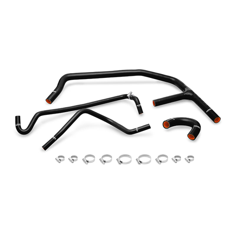 Mishimoto 2015-2017 Ford Mustang EcoBoost Black Silicone Ancillary Hose Kit – Enhanced Durability and Heat Resistance