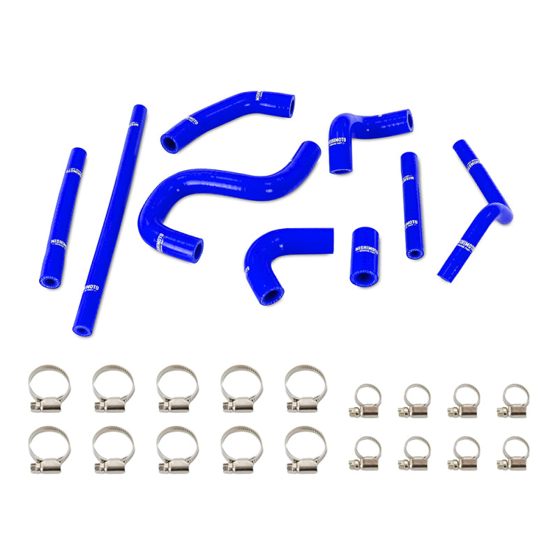 Mishimoto 96-02 Toyota 4Runner 3.4L Silicone Heater Hose Kit - Blue