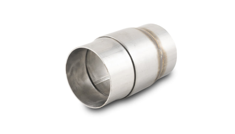 Vibrant Slip Joint Adapter for 1.625 Inch OD Tubing – Fully Welded Double Slip Joints in 304 Stainless Steel