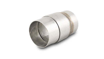 Vibrant Slip Joint Adapter for 2.125 inch OD Tubing - Fully Welded, 304 Stainless Steel