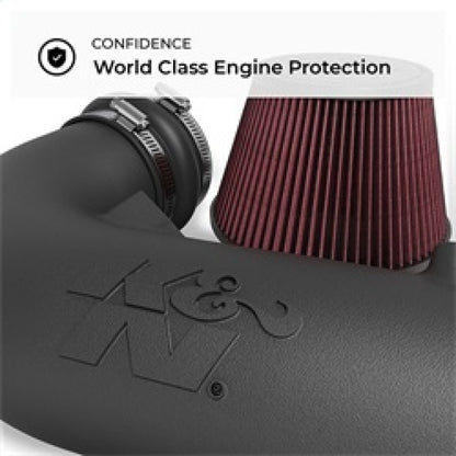 K&N Engineering 63-1585 AirCharger Performance Intake for Jeep Cherokee V6-3.2L