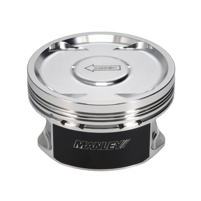 Manley Performance EJ257 Subaru WRX STI Piston Set with Rings - 04+ Models, STD Stroke, +.5mm Bore