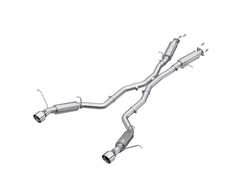 MBRP Armor Lite Series 2012+ Jeep Grand Cherokee SRT 6.4L Dual Rear Exit Catback Exhaust System with 5-inch Tips