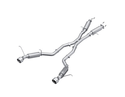 MBRP Armor Lite Series 2012+ Jeep Grand Cherokee SRT 6.4L Dual Rear Exit Catback Exhaust System with 5-inch Tips