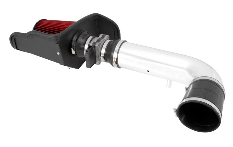 Spectre 94-96 Chevy Caprice and Impala SS V8 5.7L Fuel Injection Air Intake Kit with Red Filter and Polished Aluminum Tubing