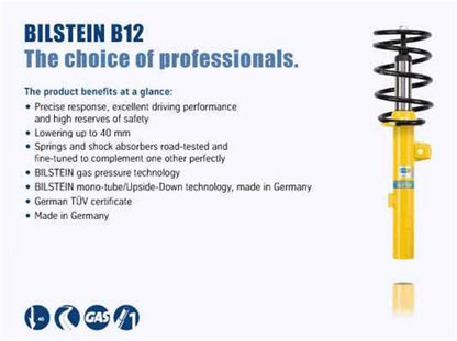 Bilstein B12 Pro-Kit Complete Suspension Kit for Volkswagen Jetta 2005-2017