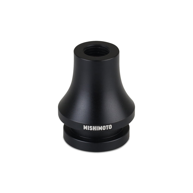 Mishimoto Shift Boot Retainer and Adapter M12x1.25 in Black for Improved Gear Shifter Fit
