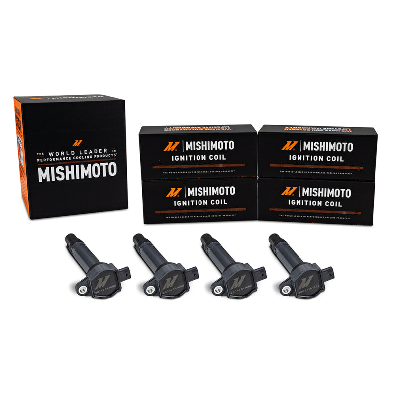 Mishimoto Part Number MMIG-PAT-0704 – 4-Pack Ignition Coils for 2008-2011 Dodge Avenger and 2007-2011 Jeep Patriot