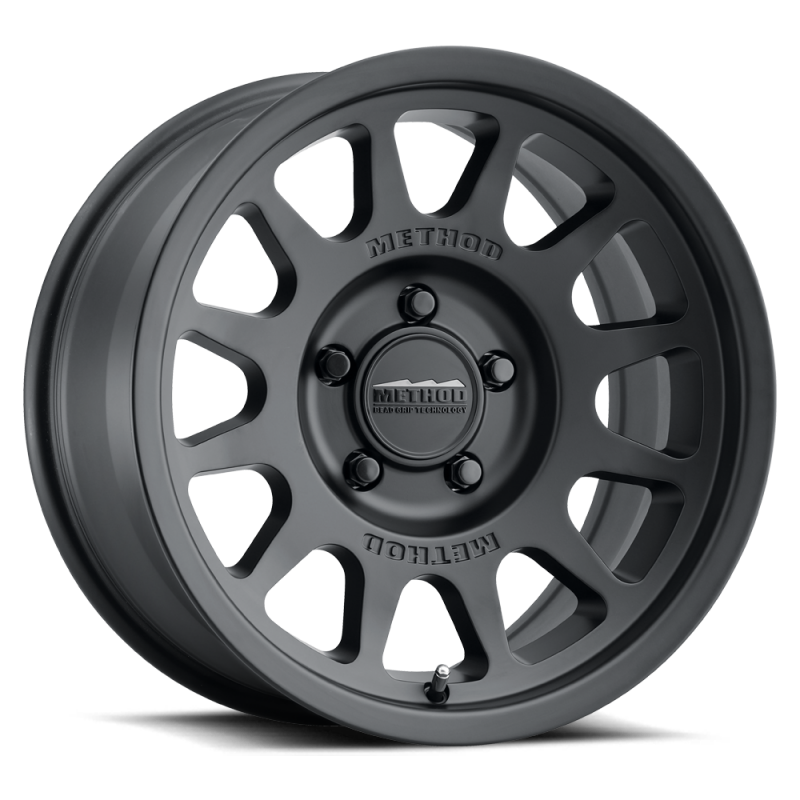 Method MR703 17x8.5 Inch Matte Black Off-Road Wheel with 5x150 Bolt Pattern and +35mm Offset