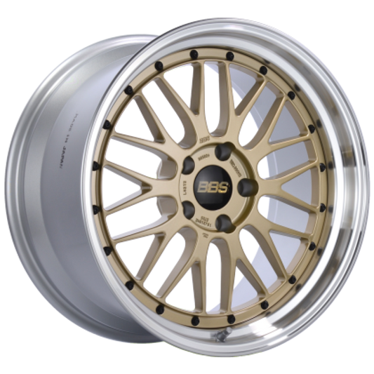 BBS LM 20x10 Inch 5x112 Bolt Pattern Gold Forged Wheel - ET22 Offset, 82mm Hub Bore