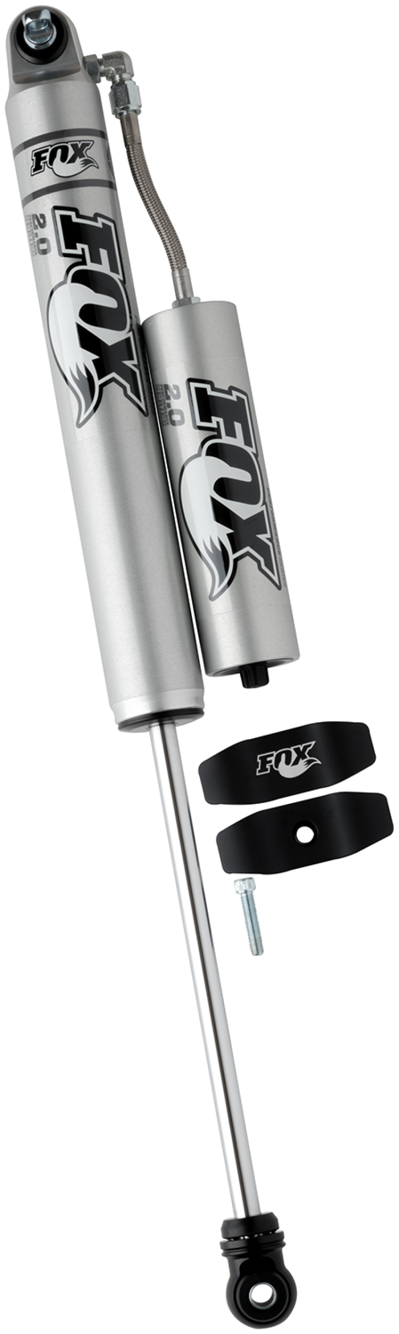 FOX Performance Series 11.6-Inch Remote Reservoir Rear Shock for Jeep JK 2011-2013 with 4-6 Inch Lift, Part Number 985-24-012
