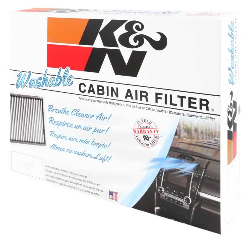 K&N Engineering VF4002 Washable Cabin Air Filter for Mercedes-Benz Sprinter 2500 and 3500 Models
