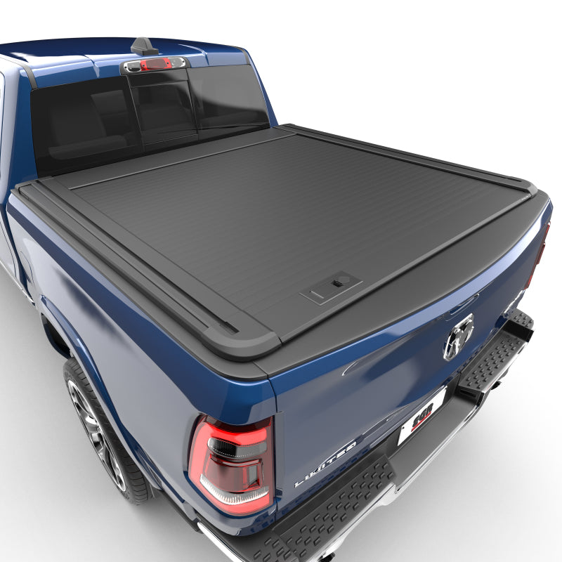 EGR RollTrac Manual Retractable Tonneau Cover for 2019-2022 Ram 1500 - Part RT038811ML