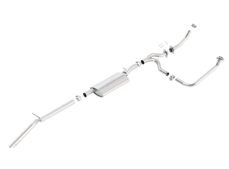 Borla High Clearance Climber Exhaust System for Jeep Wrangler JKU 3.6L V6 (2012-2015) | Part #140634