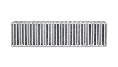 Vibrant Vertical Flow Air to Air Intercooler Core 27in. W x 6in. H - Bar and Plate Construction for High-Performance Applications